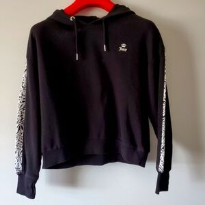 JUICY  COUTURE y2k black hoodie size small